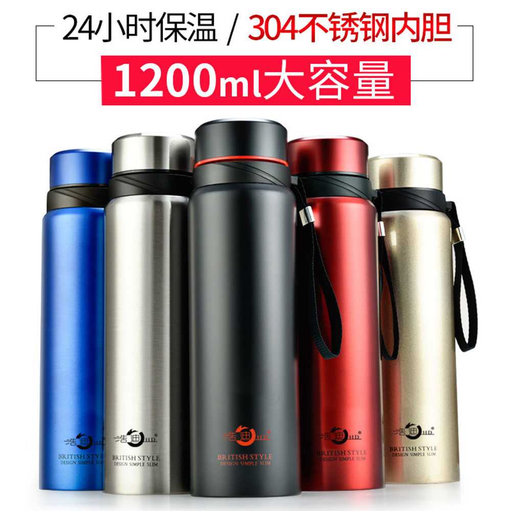 [ORIGINAL] Luxi Botol Minum Thermos Termos Stainless Steel Drinking Bottle Anti Panas Olahraga 800ml Travel