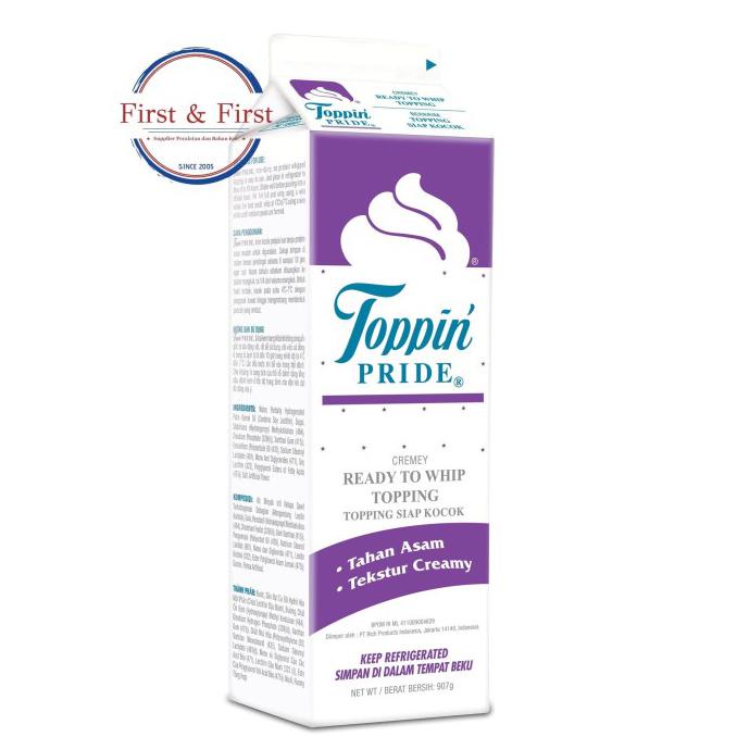 

Toppin Pride Whip Topping 907 gram