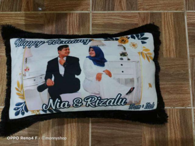 Bantal Foto 60x40cm | Guling 65cm