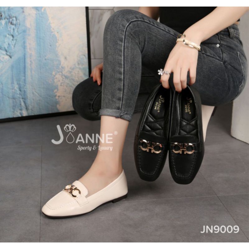JOANNE Loafer Shoes Sepatu Kerja #JN9009*