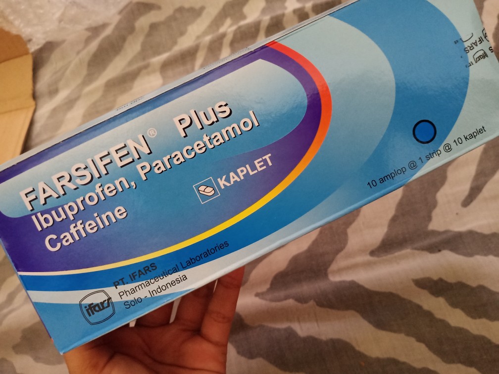 FARSIFEN PLUS 100'S TABLET IFARS / OBAT DEMAM / OBAT PANAS / OBAT SAKIT