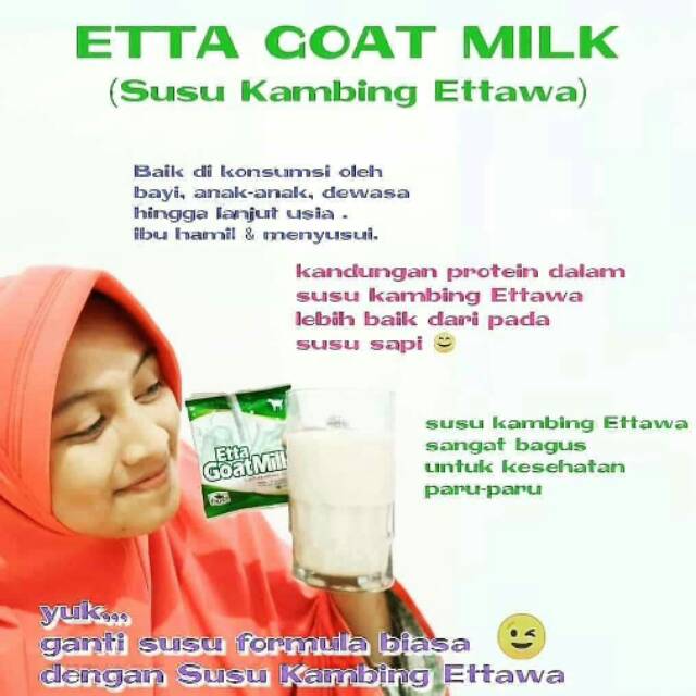 

Etta GOATMILLK. Susu kambing HNI HPAI