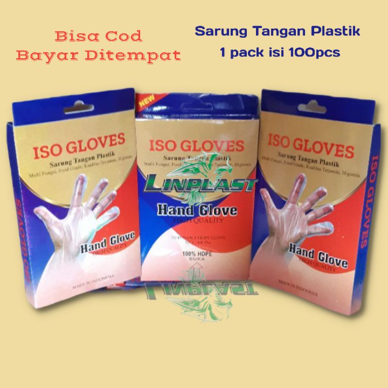 Sarung Tangan Plastik Hand Golves @100pcs