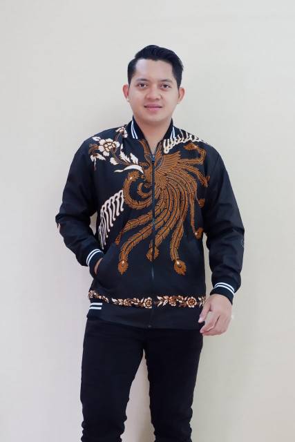 Jaket batik sragenan full furing batik modern