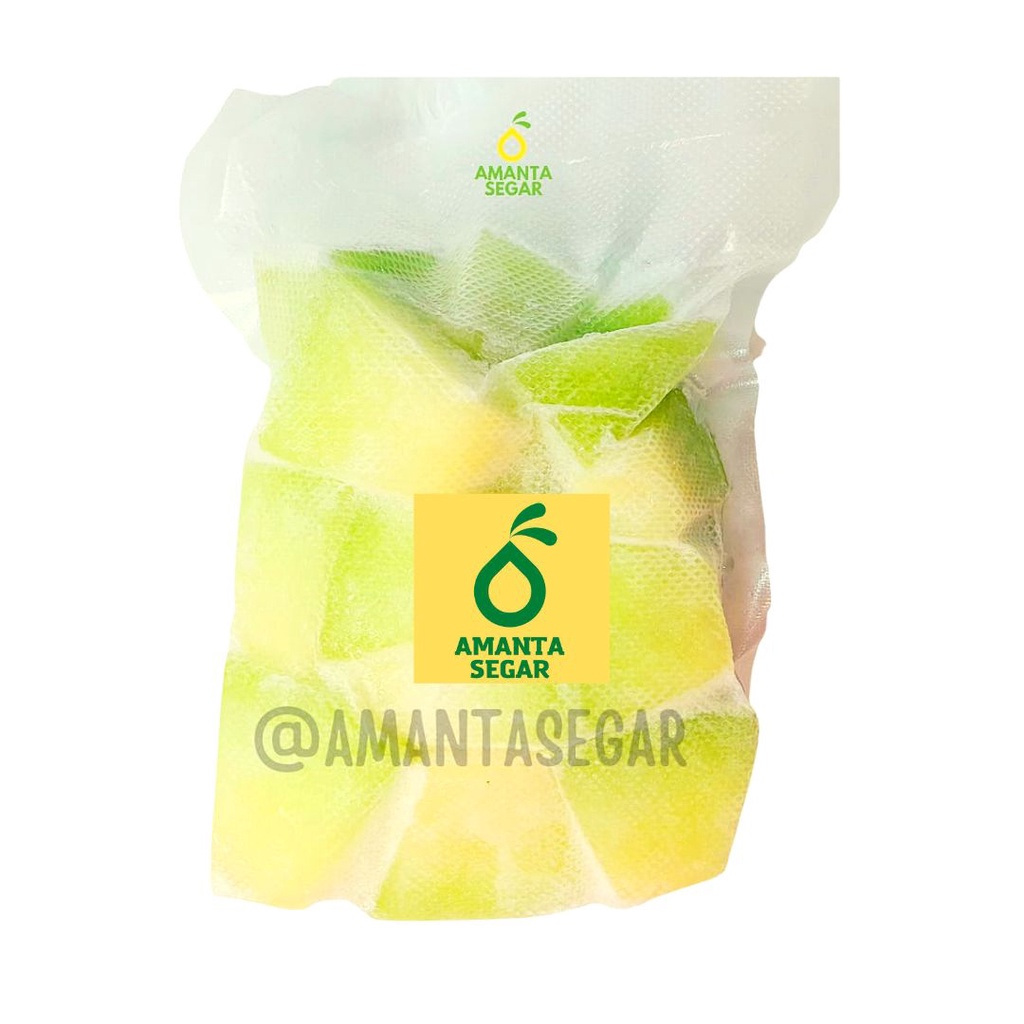 

Amanta Segar Bogor | Buah Melon Nectar Madu Kupas Potong Slice Frozen 500 Gram Amanta Segar Dan Frozen Food