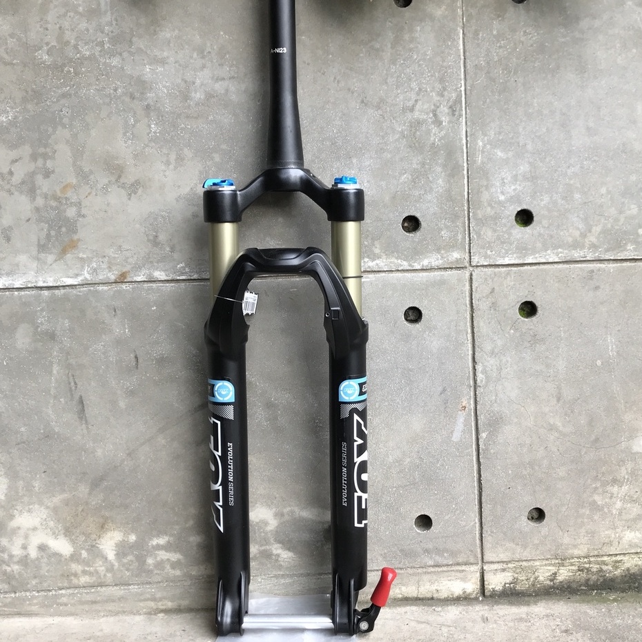 Fork Suspensi Sepeda FOX Float 32 27.5inch CTD Travel 100 TA 15 Tappered Black Blue ORIGINAL