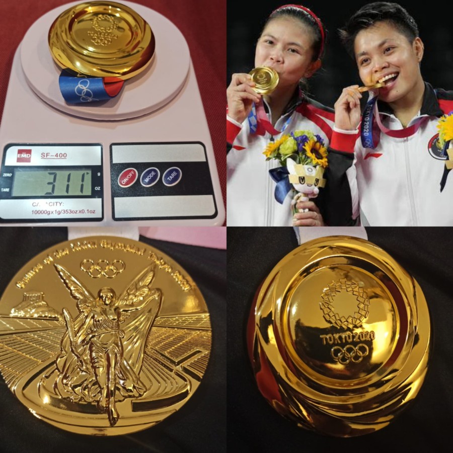 MEDALI EMAS OLIMPIADE TOKYO 2020 OLYMPIC MEDAL REPLIKCA merchandise