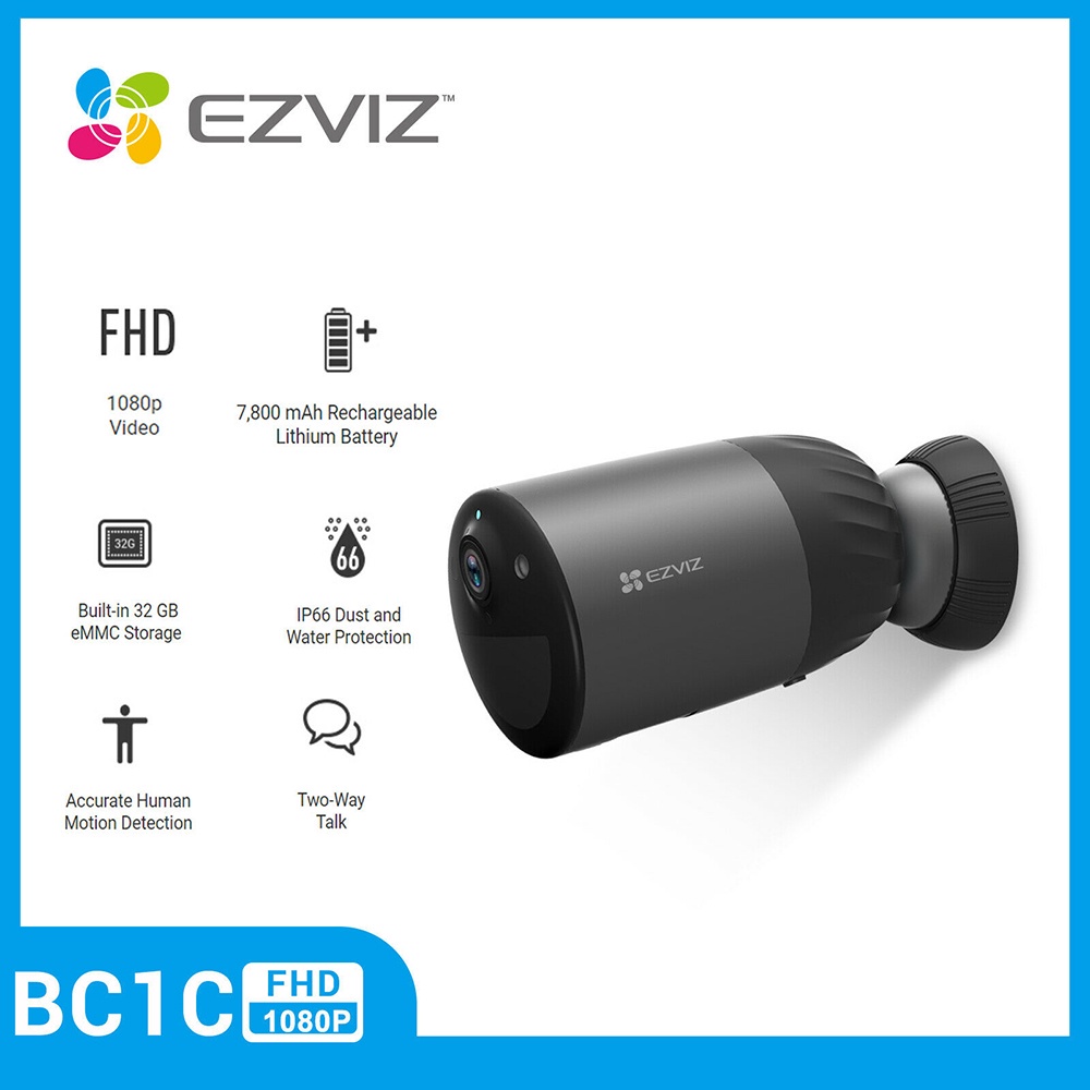 EZVIZ eLife BC-1C Stand Alone Battery-Powered Camera