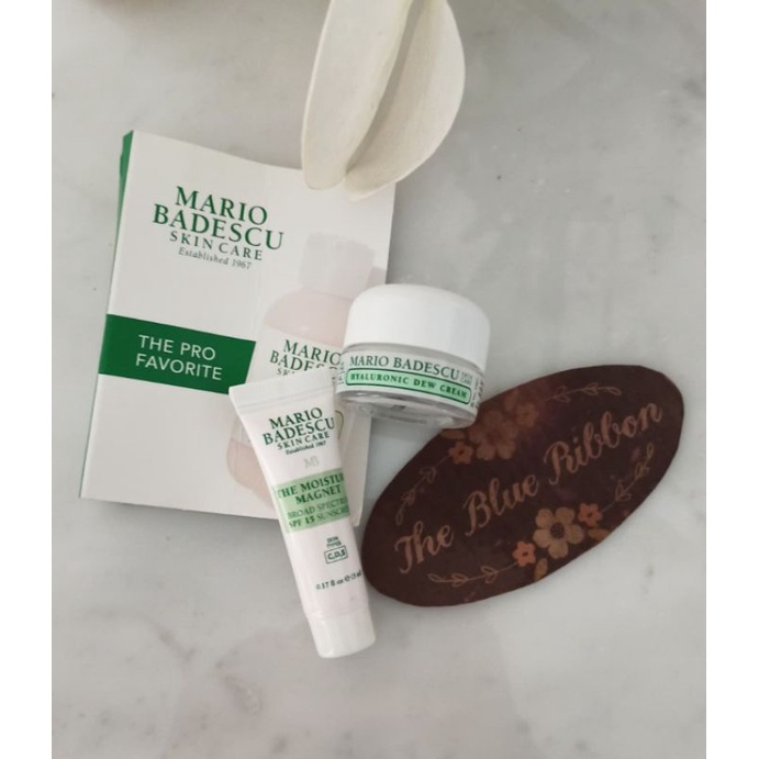 MARIO BADESCU HYALURONIC DEW CREAM &amp; THE MOISTURE MAGNET SET