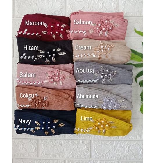 JILBAB SEGITIGA INSTAN PLISKET PAYET/KHIMAR PLISKET SWAROSKI/BERGO PLISKET GESPER (KODE 0518)