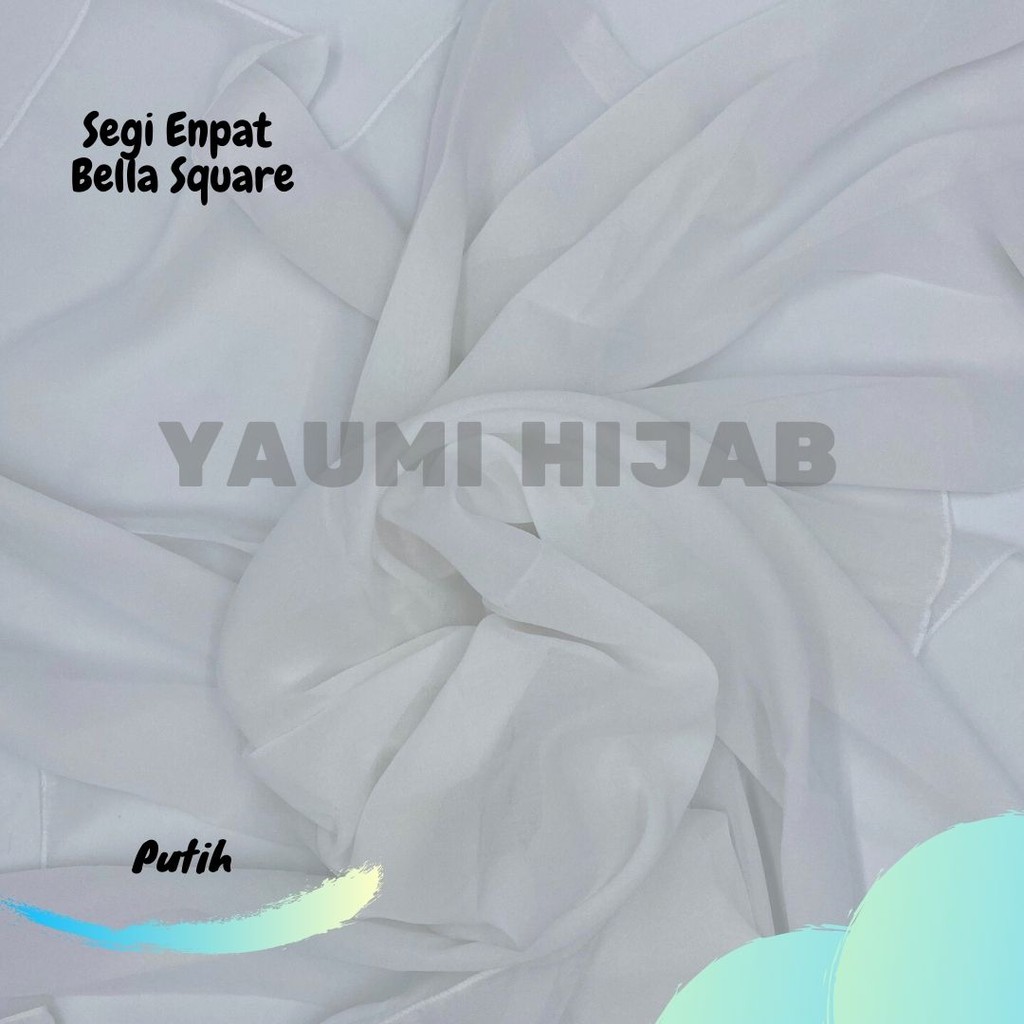 Bella Square Jilbab Segi Empat Polycooton Premium 110 x 110 COM-8