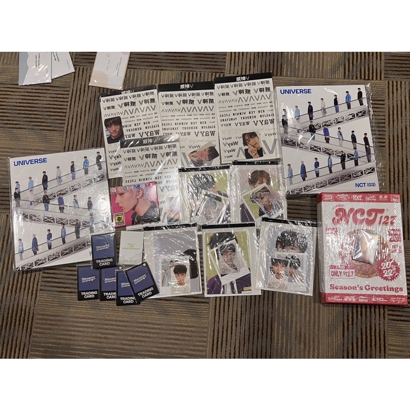 READY BINDER UNIVERSE SEALED JENO TAEYONG