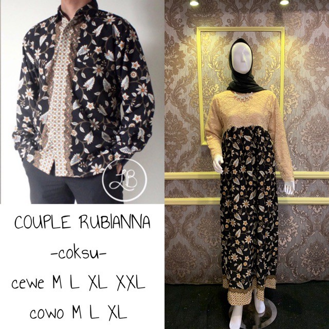 COUPLE GAMIS RUBIANNA / KEBAYA COUPLE / KEBAYA TUNANGAN / KEBAYA WISUDA
