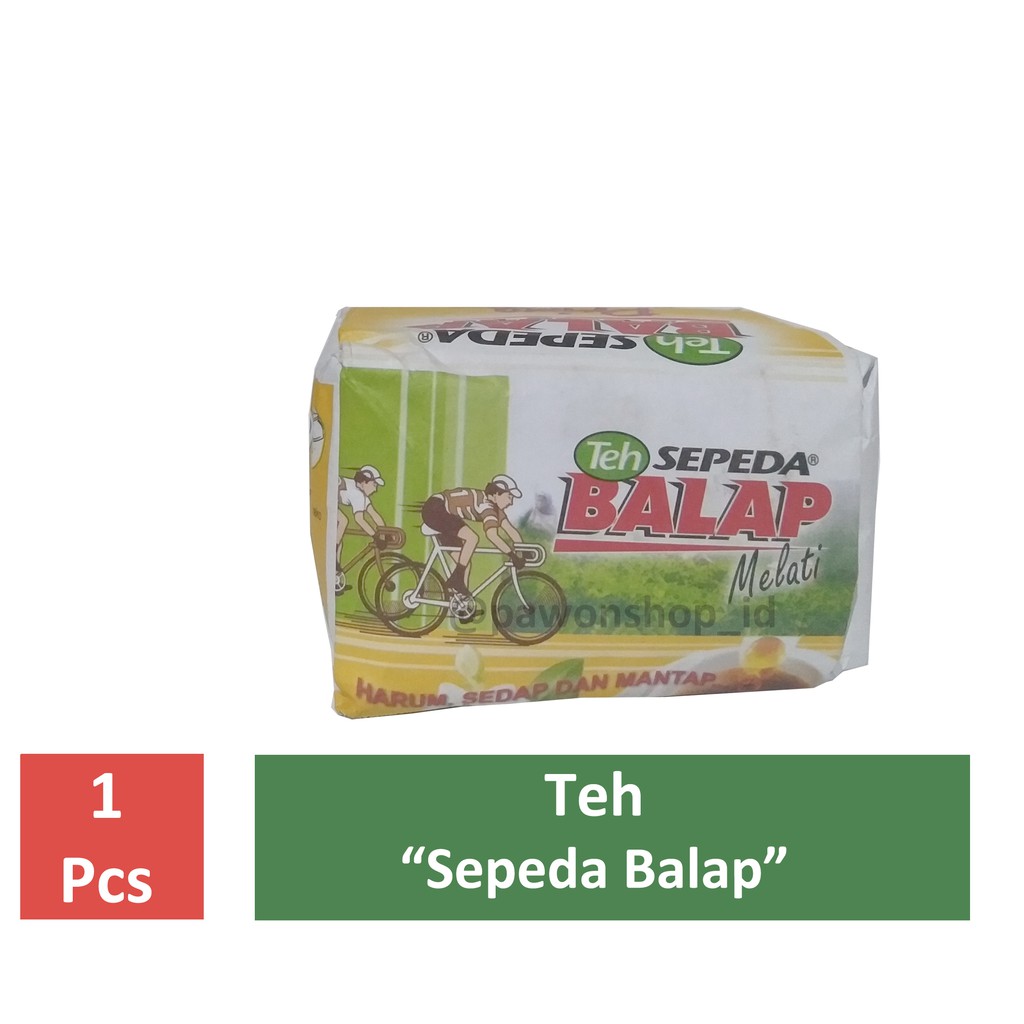 

Teh Seduh Sepeda Balap Prima 10 Bungkus X 40 gr