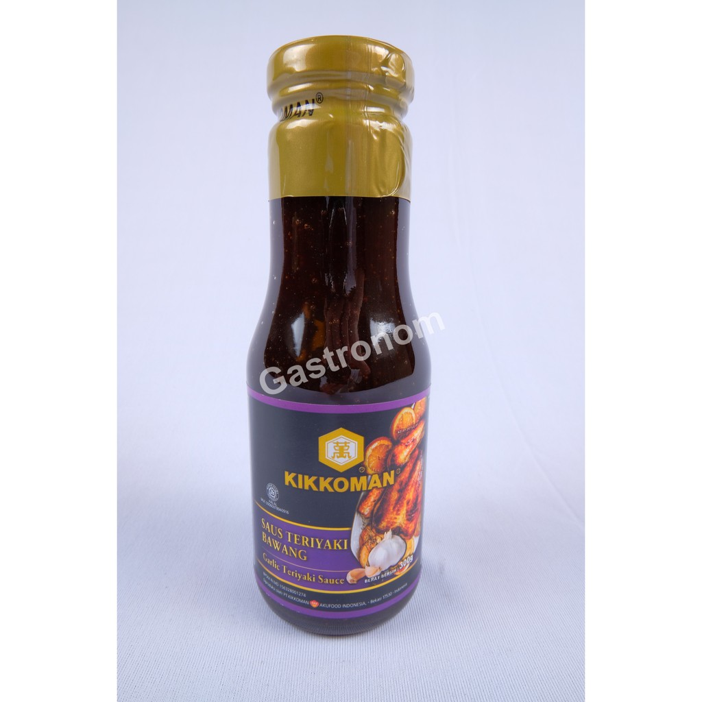 

Kikkoman Garlic Teriyaki Sauce / Saus Teriyaki Bawang Kikkoman 300 gr
