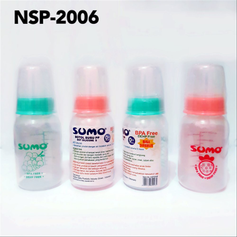 Morinz Sumo Ninio NSP Round Bottle Botol Susu PP Dot Bulat