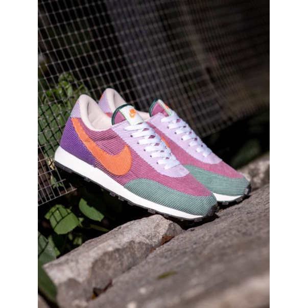 ( LANGKA ) Sepatu Sneakers Wanita Casual NIKE DAYBREAK CORDUROY -- Purple / Ungu -- Cewe Kasual 36 3