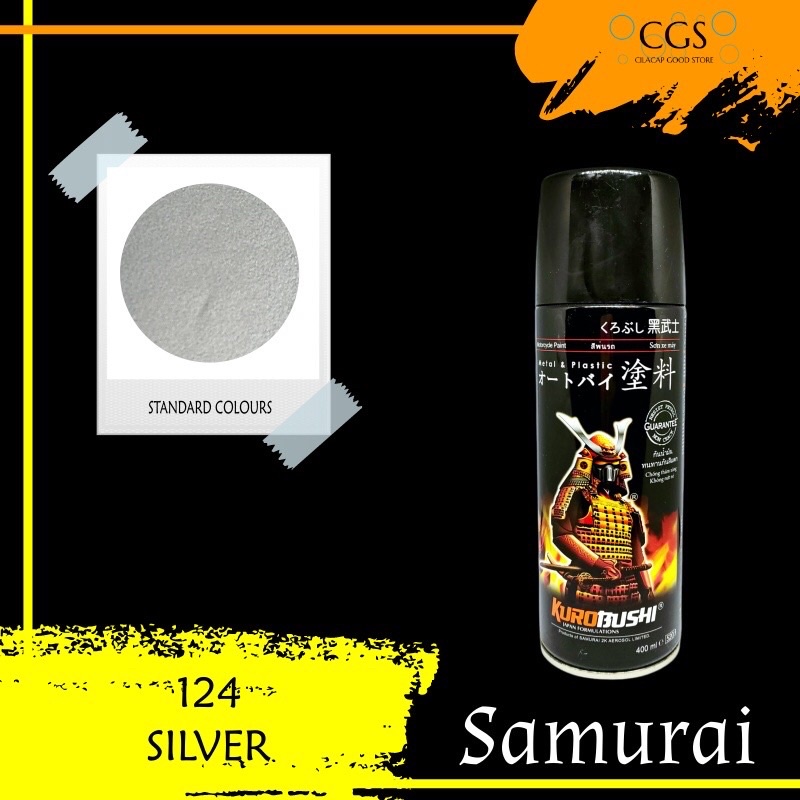 Pilok Samurai SILVER 124 - samurai silver - pilok silver samurai - cat samurai silver - samurai 124 