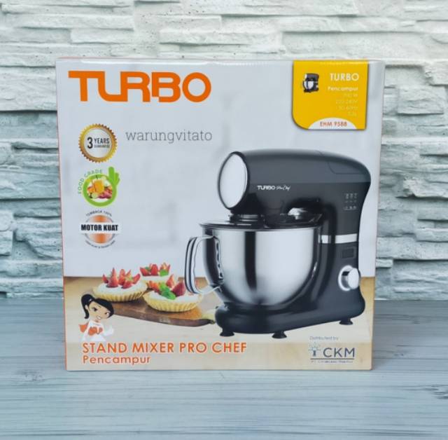 Turbo Mixer pro chef EHM9588- Garansi