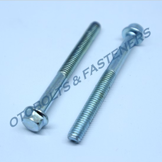 [PAKET 50PCS] Flange Bolt 6 x 60 / Baut Blok Mesin 6 x 60 / Baut Blok