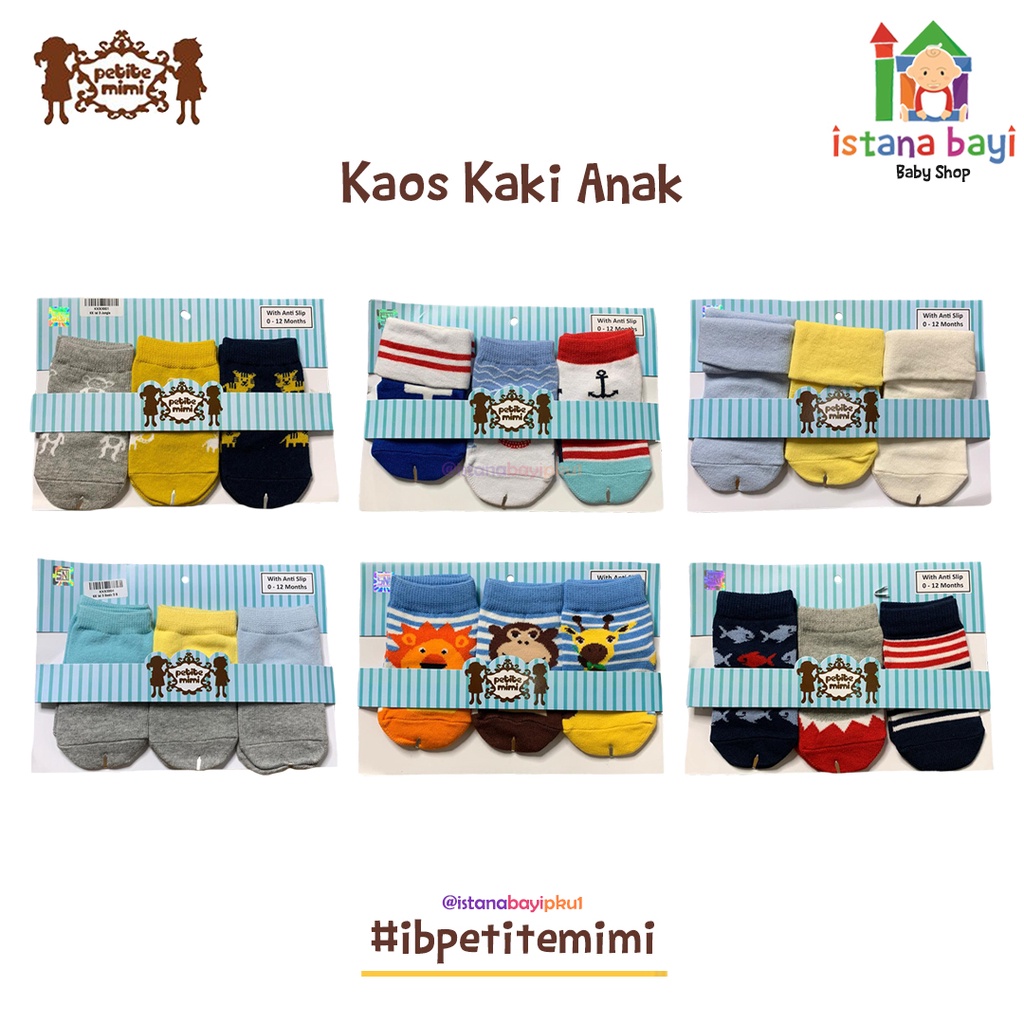 Petite Mimi Kaos Kaki 3in1 - Kaos Kaki Bayi