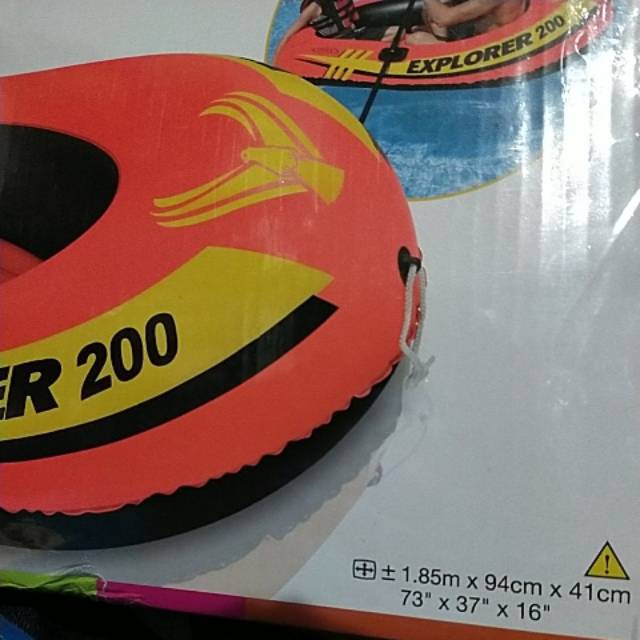 #58331 perahu karet tiup 2 orang intex 58331