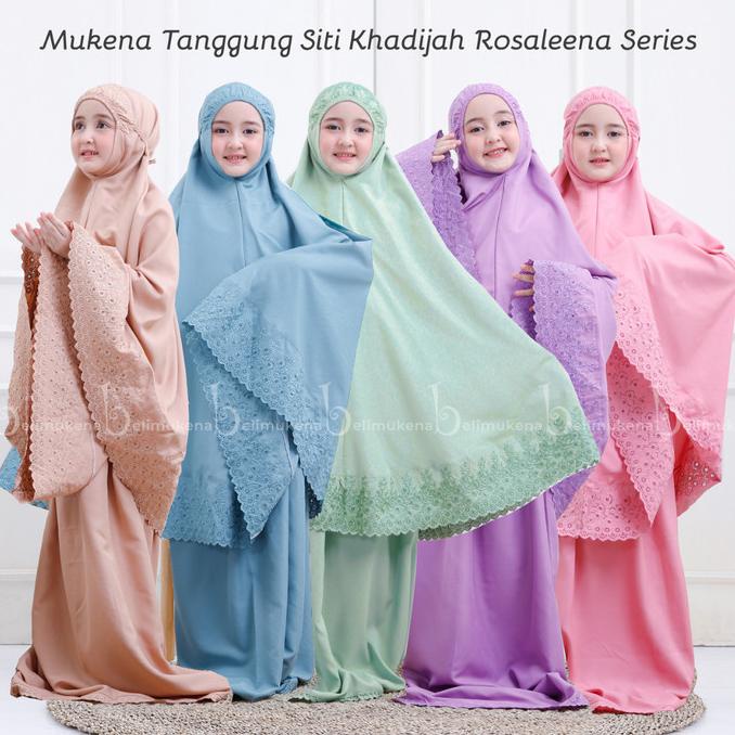 Mukena Anak Tanggung Katun Khadijah Rosaleena