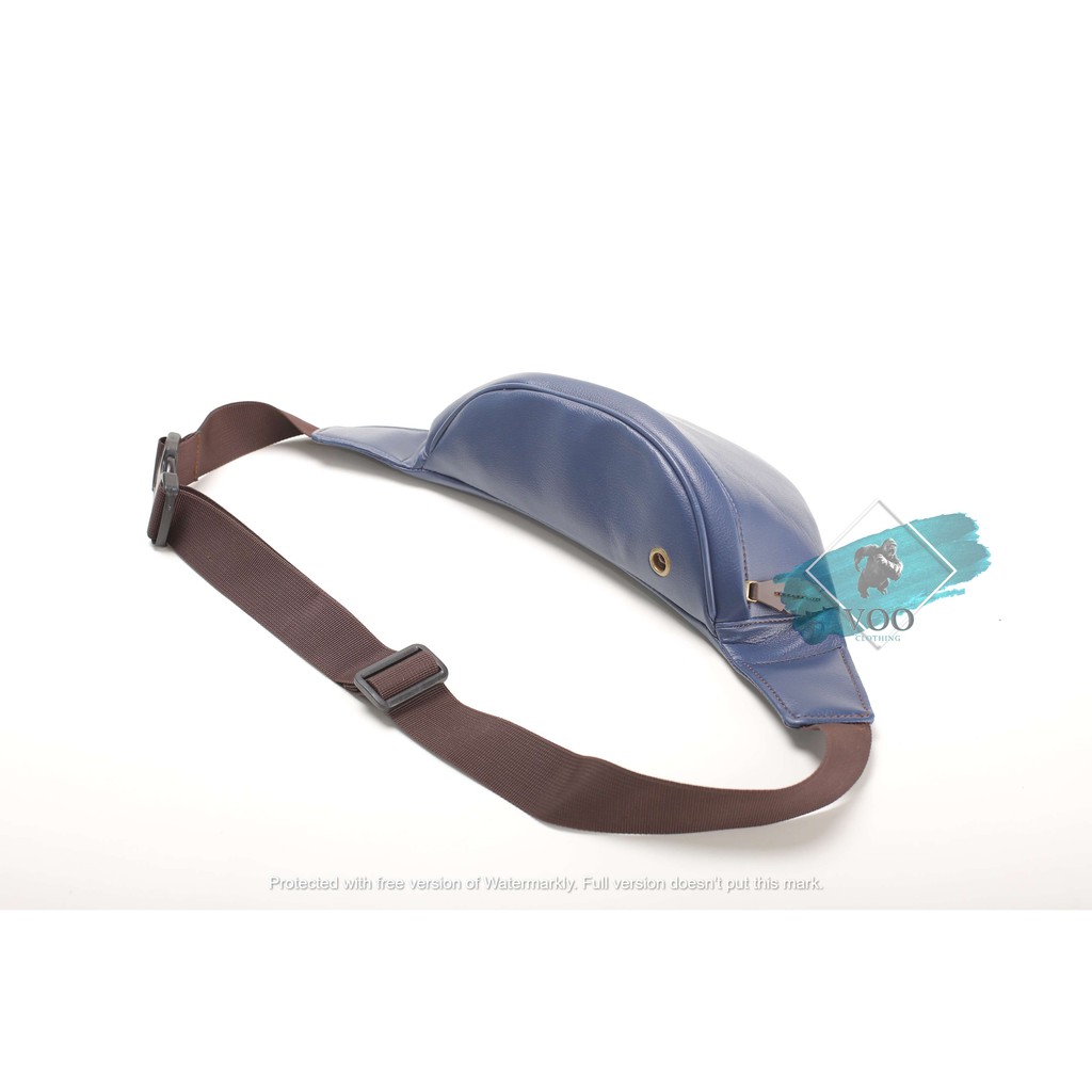 Tas Slempang Waistbag Tas Pinggang Wenang Pria Dan Wanita Warna NAVY