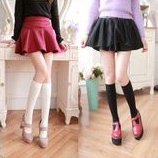 kaos kaki STOKING SELUTUT putih white black hitam strip overknee socks