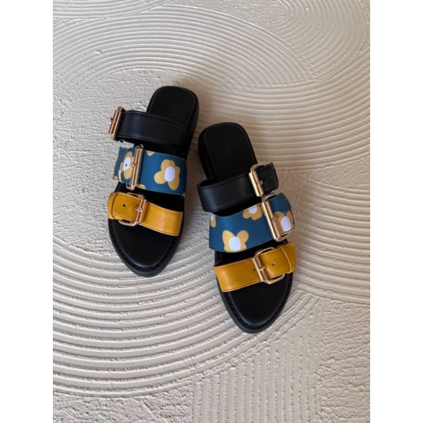 Sandal Wanita /MODNYY KALEA FLOWREY GREEN