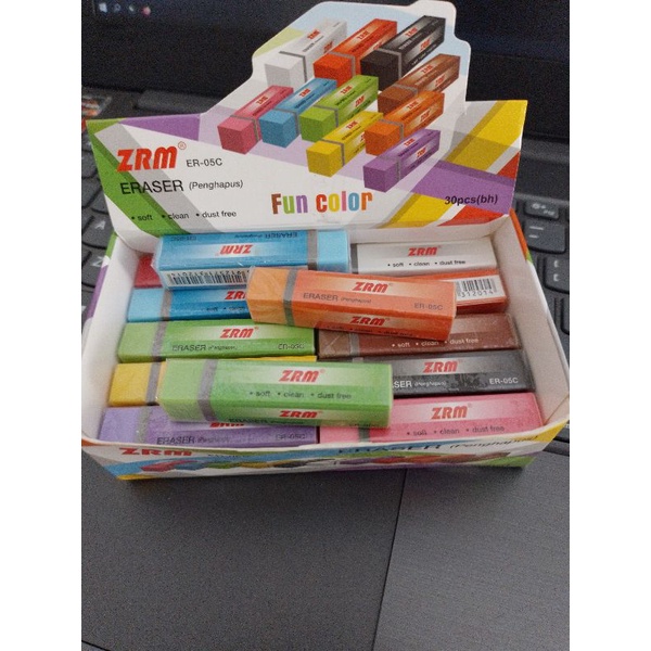 

Penghapus pensil merk ZRM ER-05C Warna