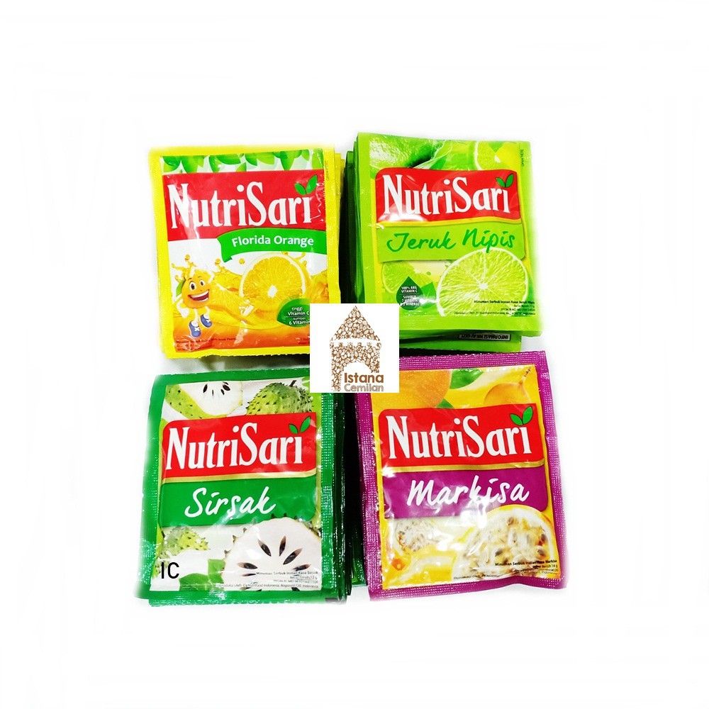 Nutri Sari Nutrisari Renceng Isi 10 Pcs Mangga Gandaria dll