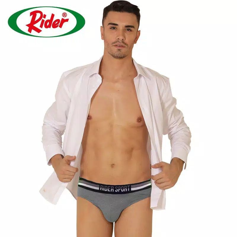 Celana Dalam RIDER Sport Brief R785B isi 3 ORIGINAL 100%/modernjombang