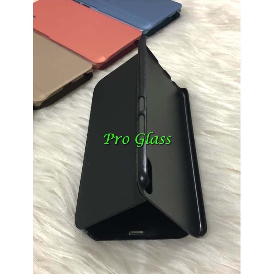 VIVO V11 PRO Clear View Mirror Standing Flip Cover Case Premium