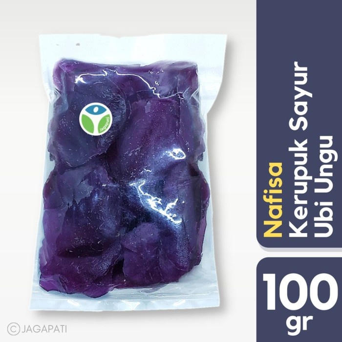 

Q12Sa Nafisa - Kerupuk Sayur Nafisa Mentah Ubi Ungu 100Gr - Snack - Cemilan D51qs448