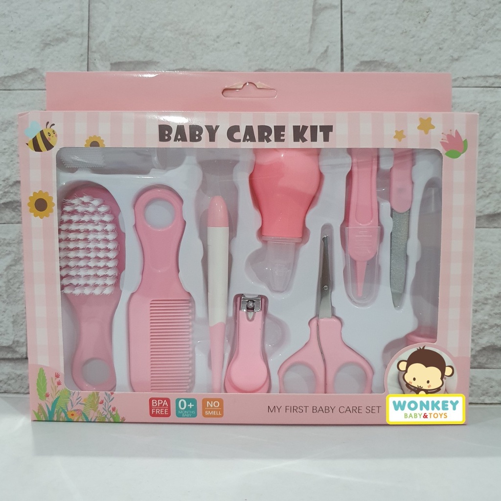 Baby Care Kit Set Manicure 10in1 / 6in1 / perawatan Gunting Kuku Bayi