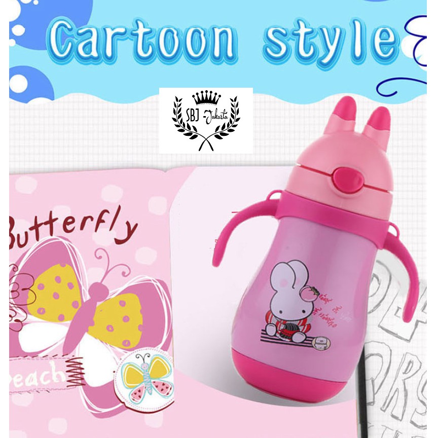 BOTOL MINUM ANAK DILLER TERMOS STAINLESS STEEL 304 100% BPA FREE