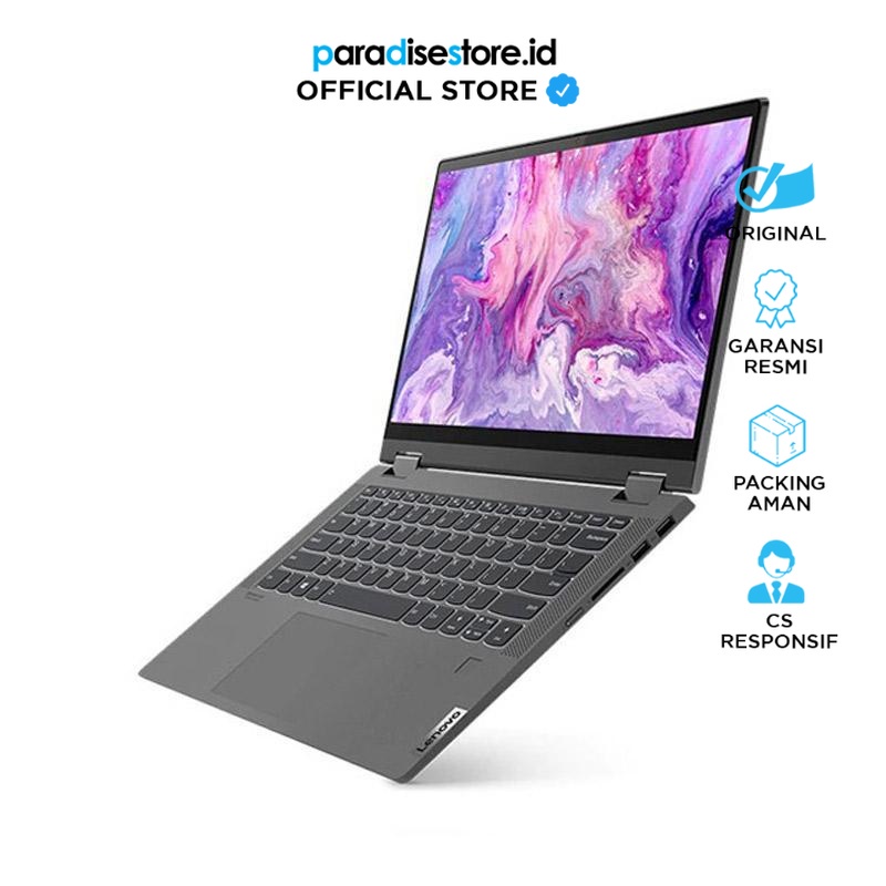 Lenovo Ideapad Flex 5 14ALC7 - 1HID (AMD Ryzen 3 - 5300U/8GB/512GB SSD/W11 Home/OHS21/2Y Premium Car