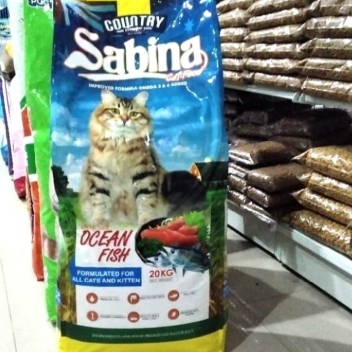 EKSPEDISI - SABINA 20KG Makanan Kucing Dry Food Makanan Premium