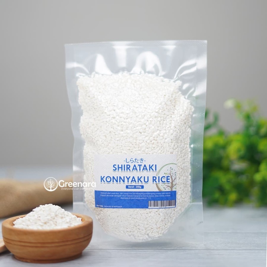 

Beras Shirataki 250 gram / shirataki konnyaku rice