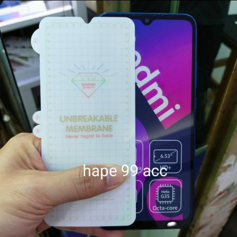 Xiaomi Redmi 9T Poco M3 anti gores hydrogel clear screen protector