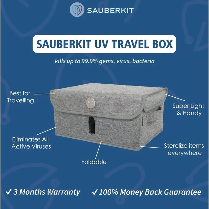 Sauberkit Travel Bag UV RESMI DAN BERGARANSI 100%