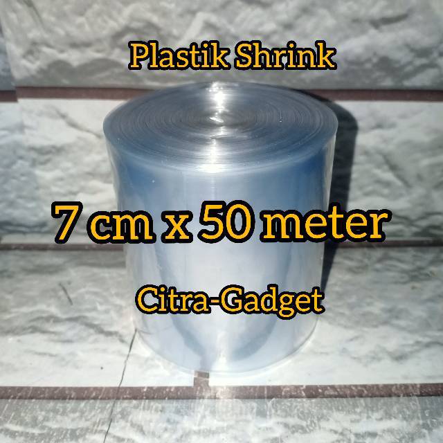 Plastik Segel / Plastik Shrink 7cm x 50meter