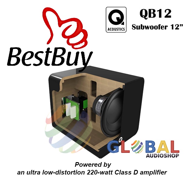 Q Acoustics QB12 Subwoofer Active 12 Inch QB 12