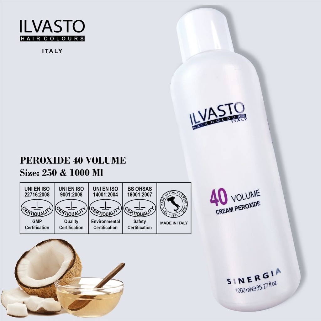 SINERGIA ILVASTO CREAM PEROXIDE 1 LT OXYDANT @MJ