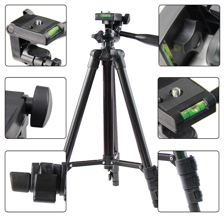 Tripod HP Panjang 1 Meter  3120 Tempat dudukan stand untuk kamera lampu tripot handphone 1M