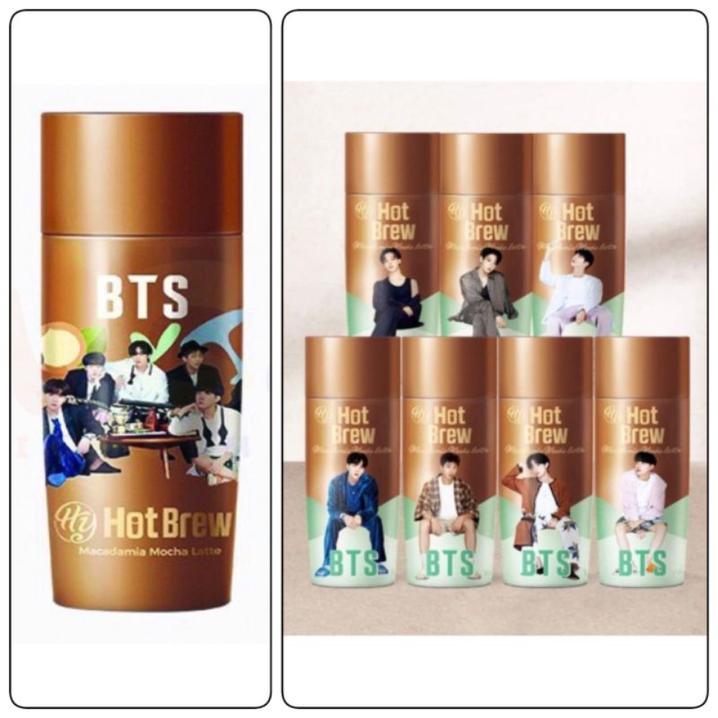 BTS Hy Hot Brew Macadamia Mocha Latte