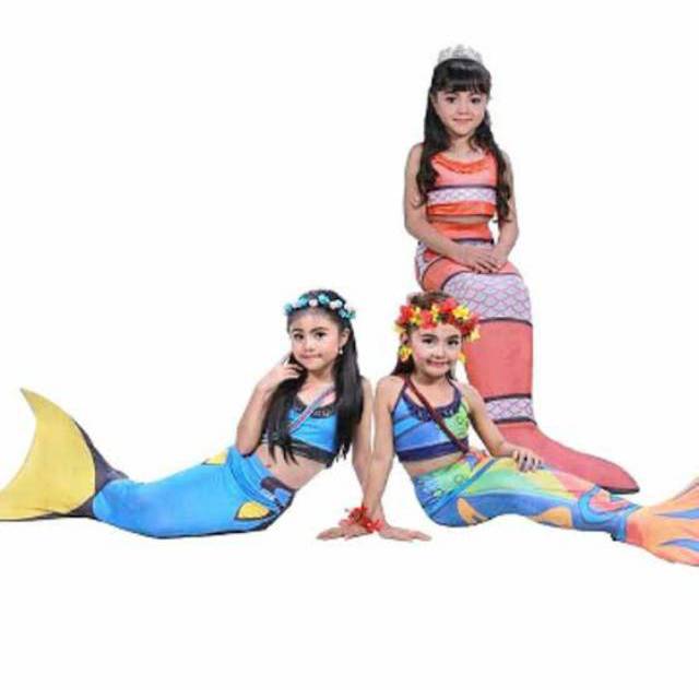 Mermaid baju  duyung  baju  renang new model  kostum putri  