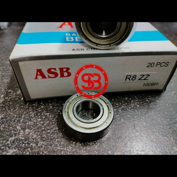 Bearing / Laker / Laher R 8 ZZ ASB