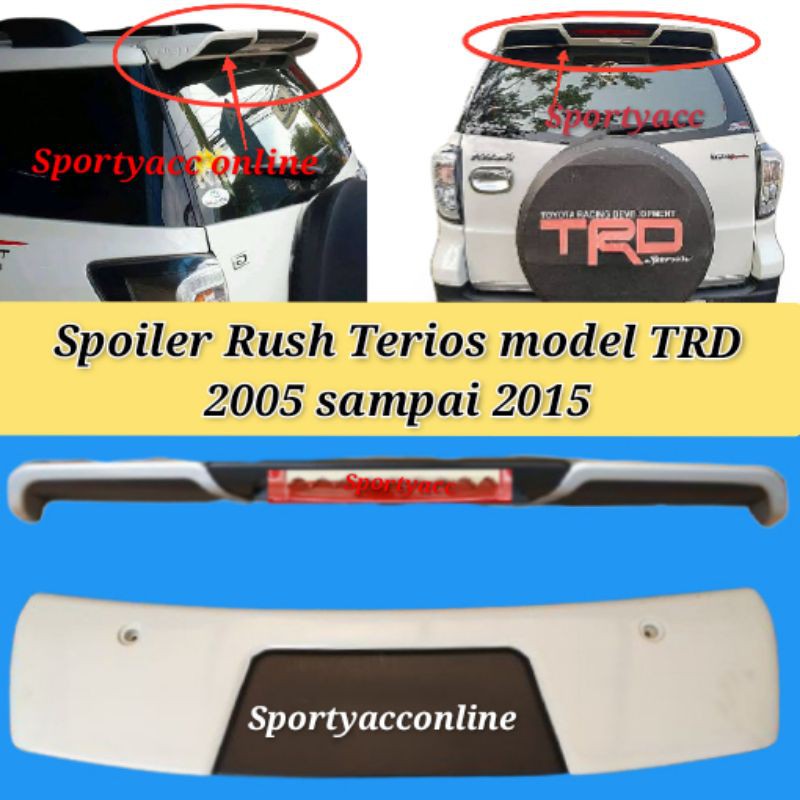 Spoiler rush model Trd